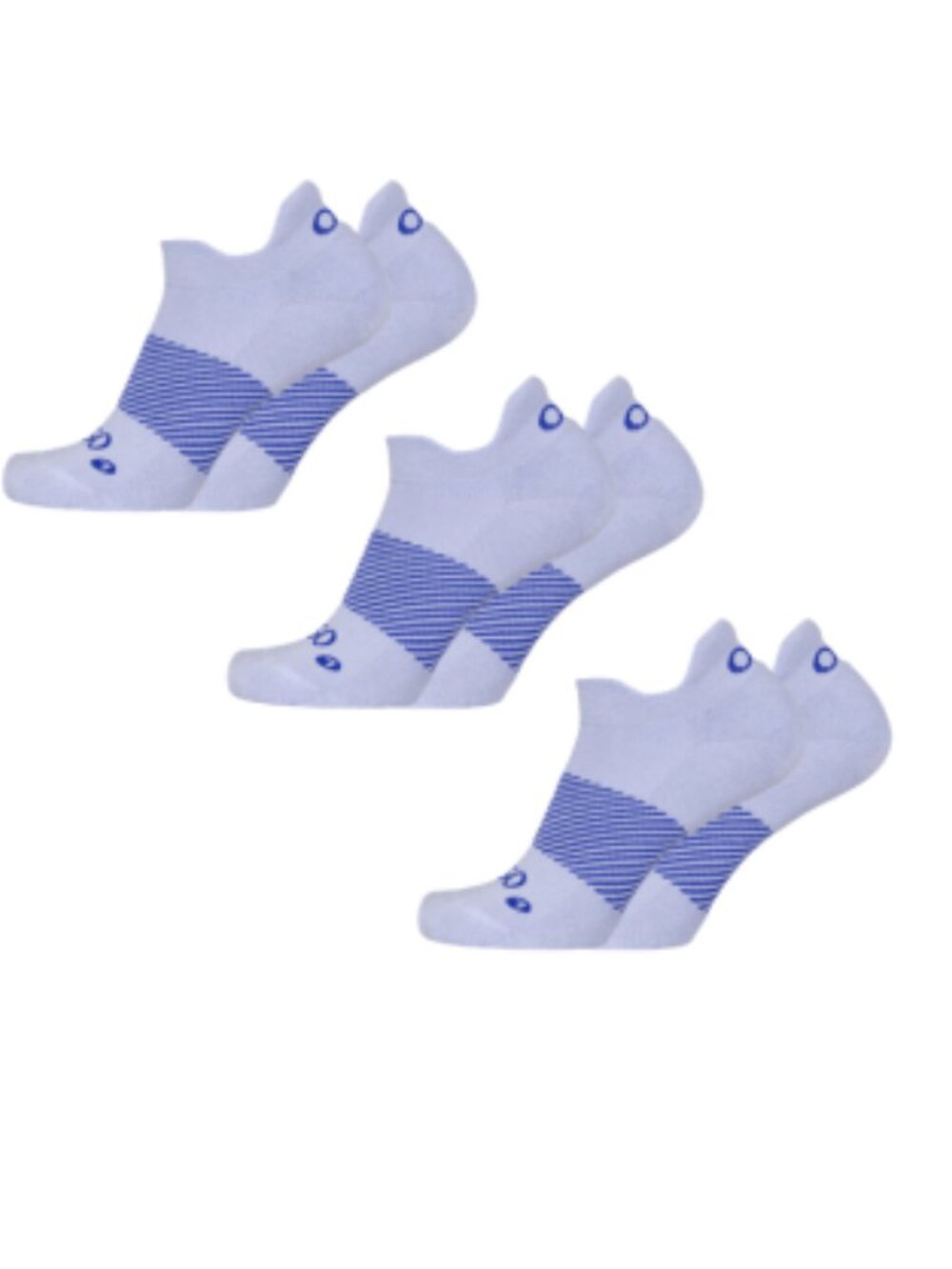 OS1st Wicked Comfort Socks | No Show – Lilac OS1-96541L - 3 Pairs